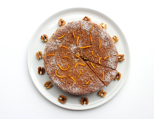 WALNUT AND ORANGE CAKE