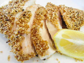 HAZELNUT CRUMBED FISH