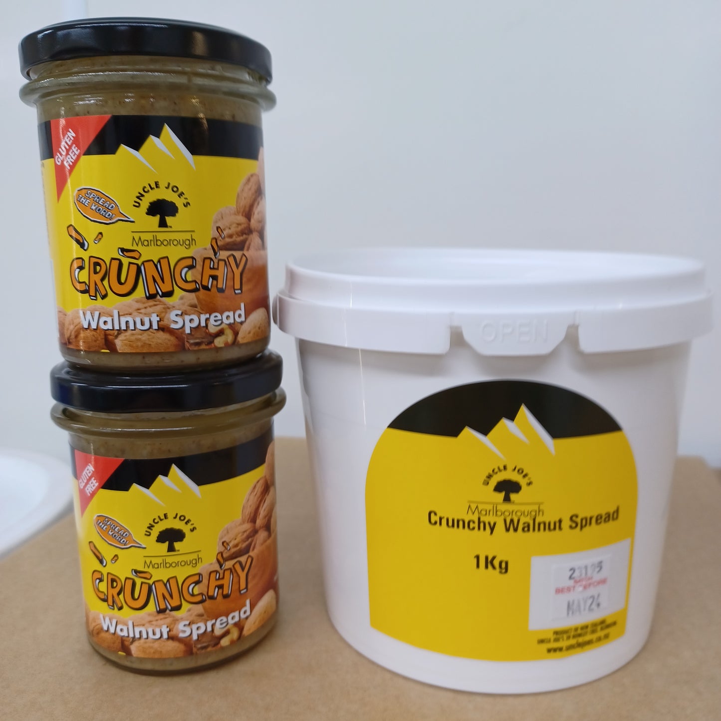 Crunchy Walnut Spread Bulk 1kg